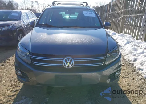 2016 Volkswagen Tiguan Sel from USA, damaged, VIN WVGBV7AX8GW575271